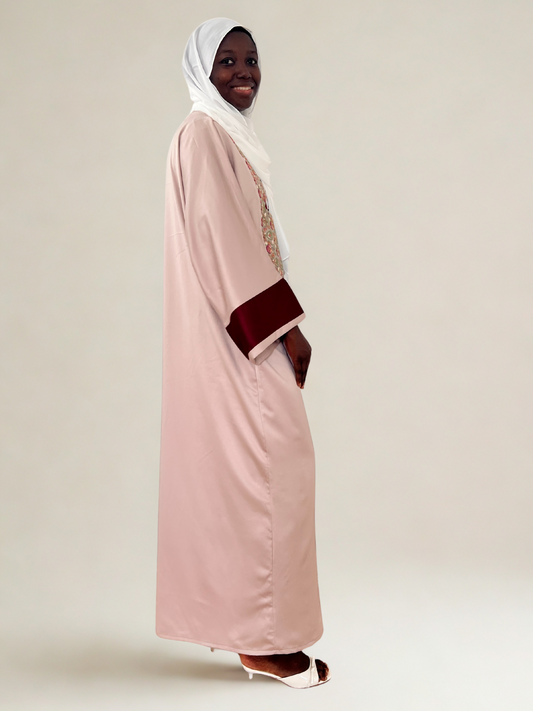 Abaya Royale Bordeaux