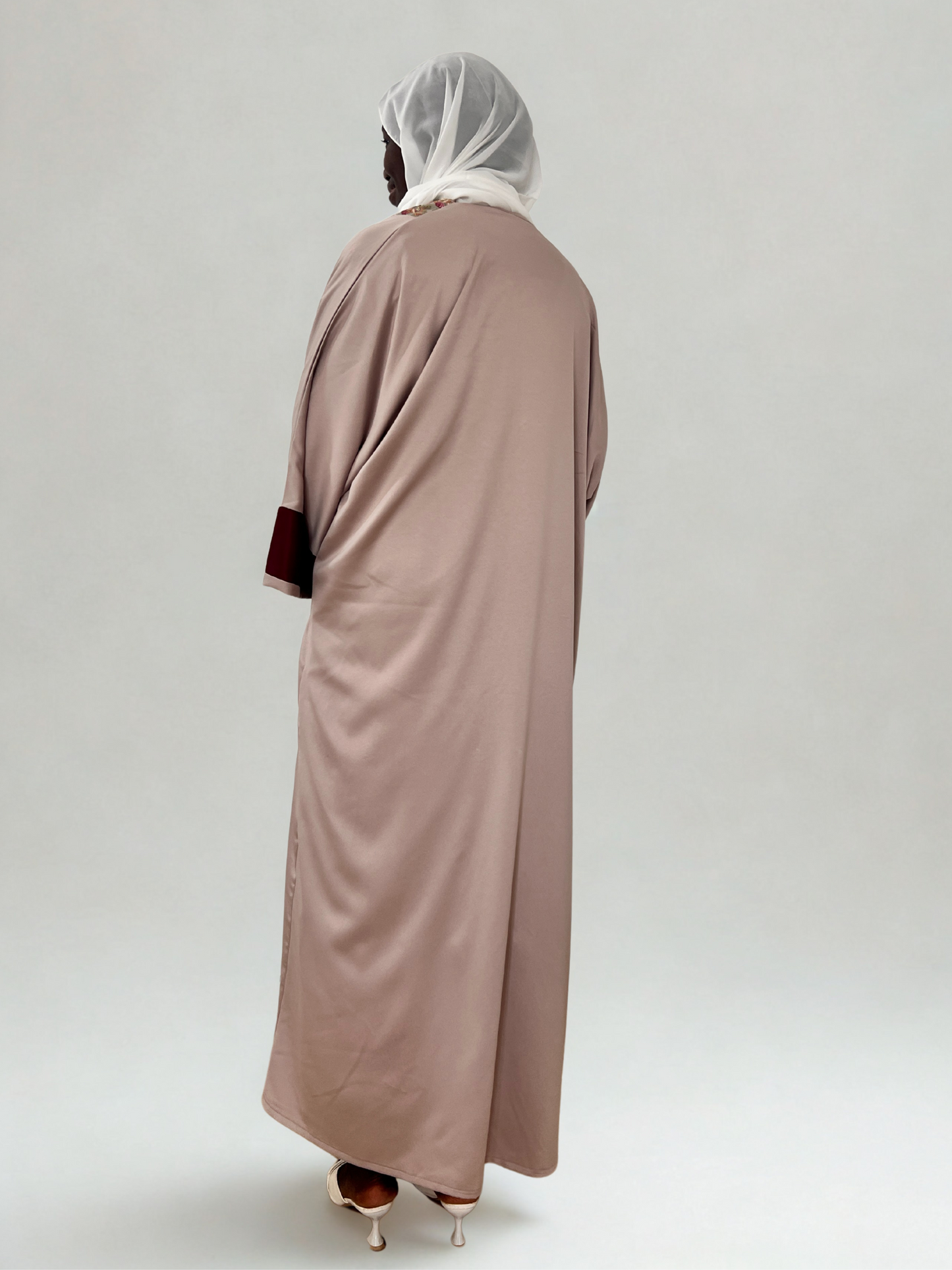 Abaya Royale Bordeaux