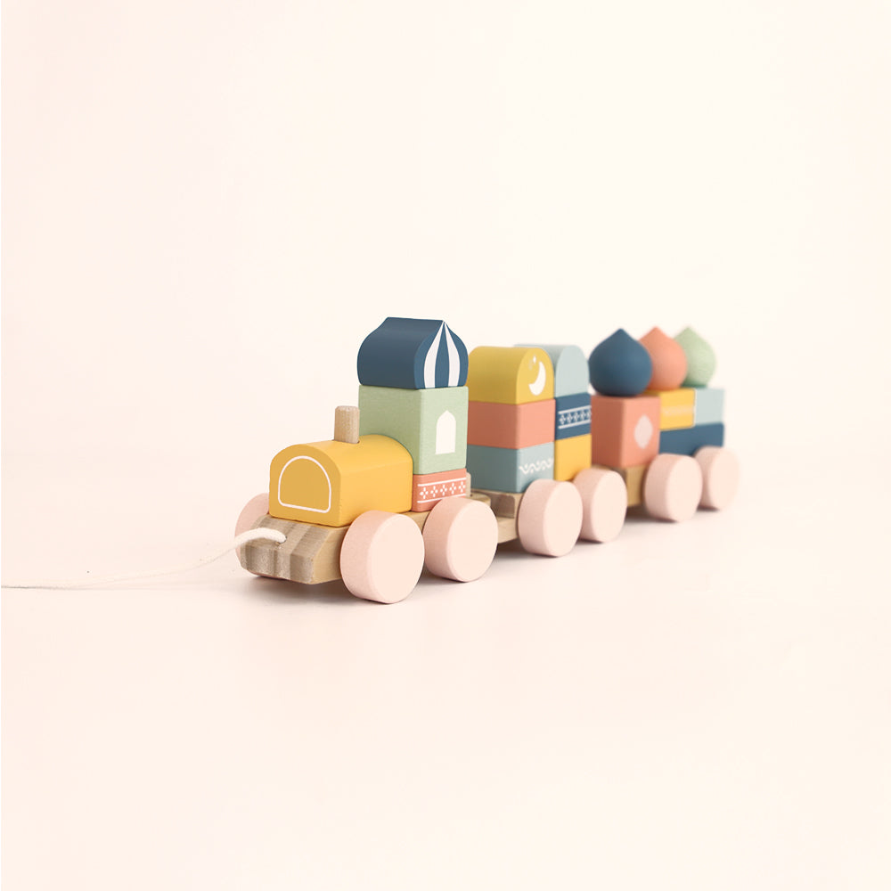 Little Believer Stacking Blocks Train